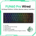 Monsgeek FUN68 FUN60 PRO&MAX HE Magnetic Keyboard 60% 65% Gaming Keyboards Rapid Trigger 8K Custom Keyboard Gamer Esports